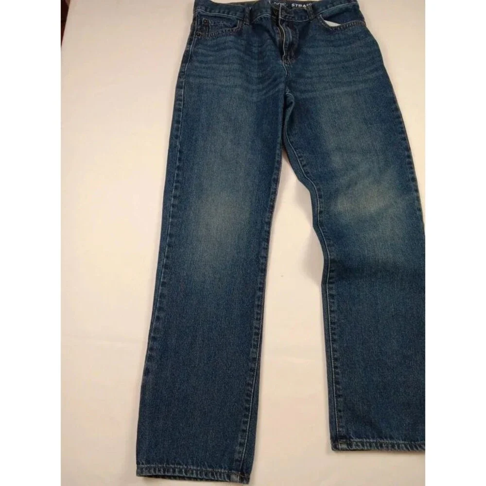 The Children's Place Boys Straight Jeans Blue Size 16